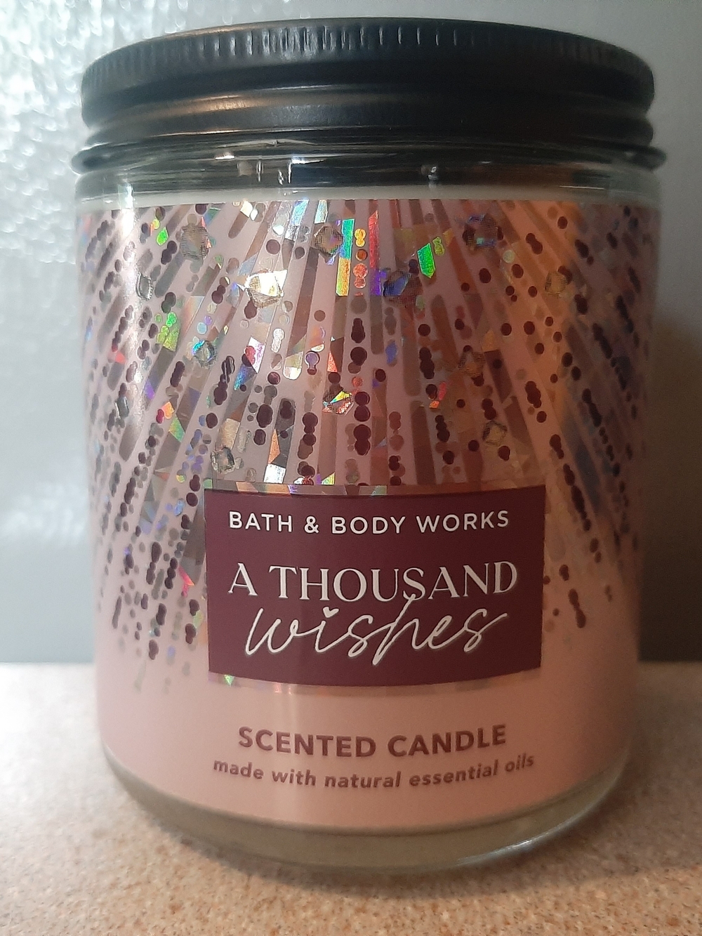 Bath & Body Works A Thousand Wishes Scented Candle 7oz.